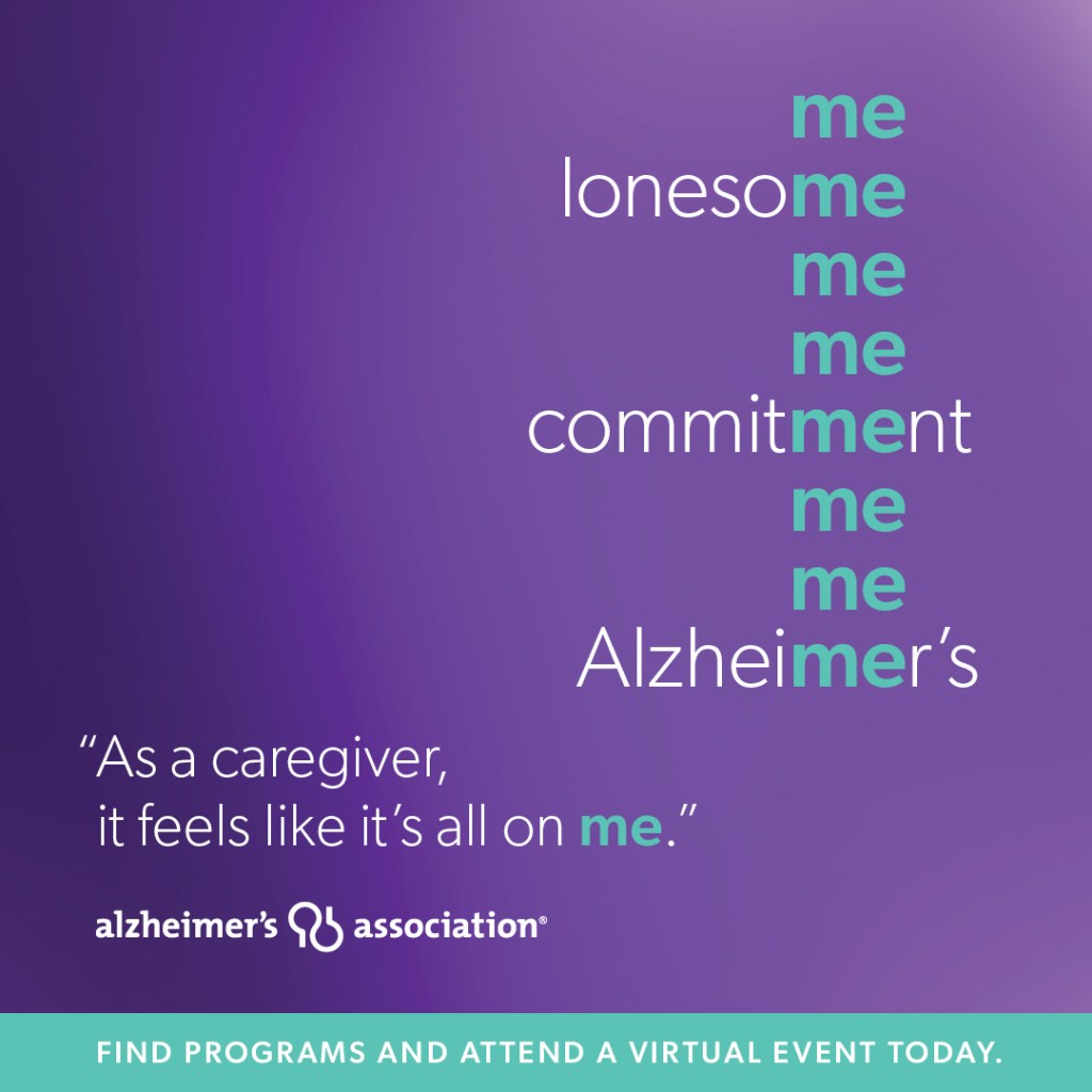 Alzheimer's Association digital banner ad written by Lauren Nieman