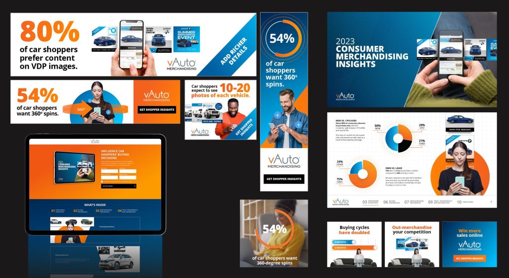 Integrated digital marketing campaign for vAuto Merchandising