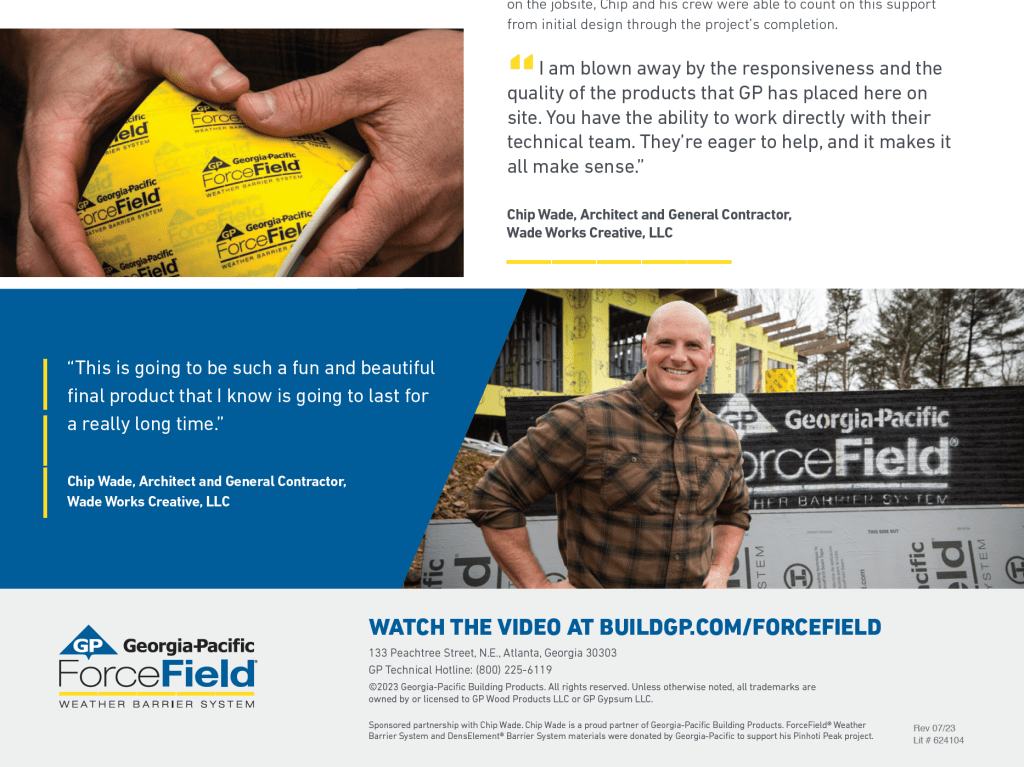 GP ForceField case study with HGTV star Chip Wade